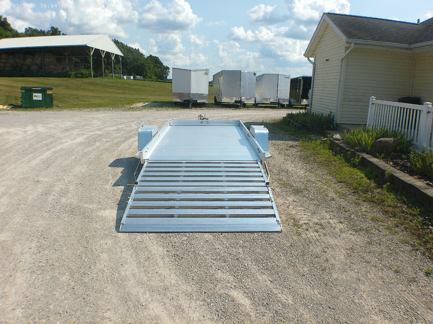 New 2026 Aluma 6810S-BT Utility Trailer