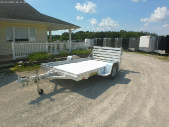 New 2026 Aluma 6810S-BT Utility Trailer
