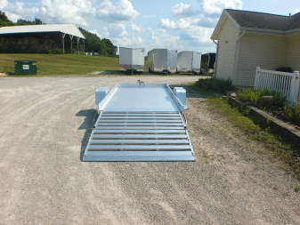 New 2026 Aluma 6810S-BT Utility Trailer