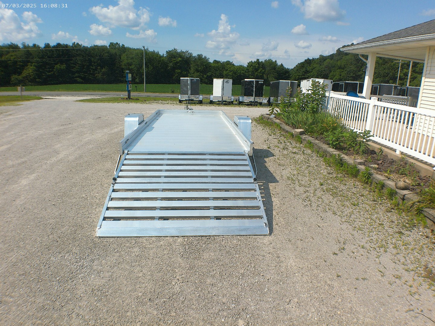 New 2026 Aluma 6814H-S-BT Utility Trailer