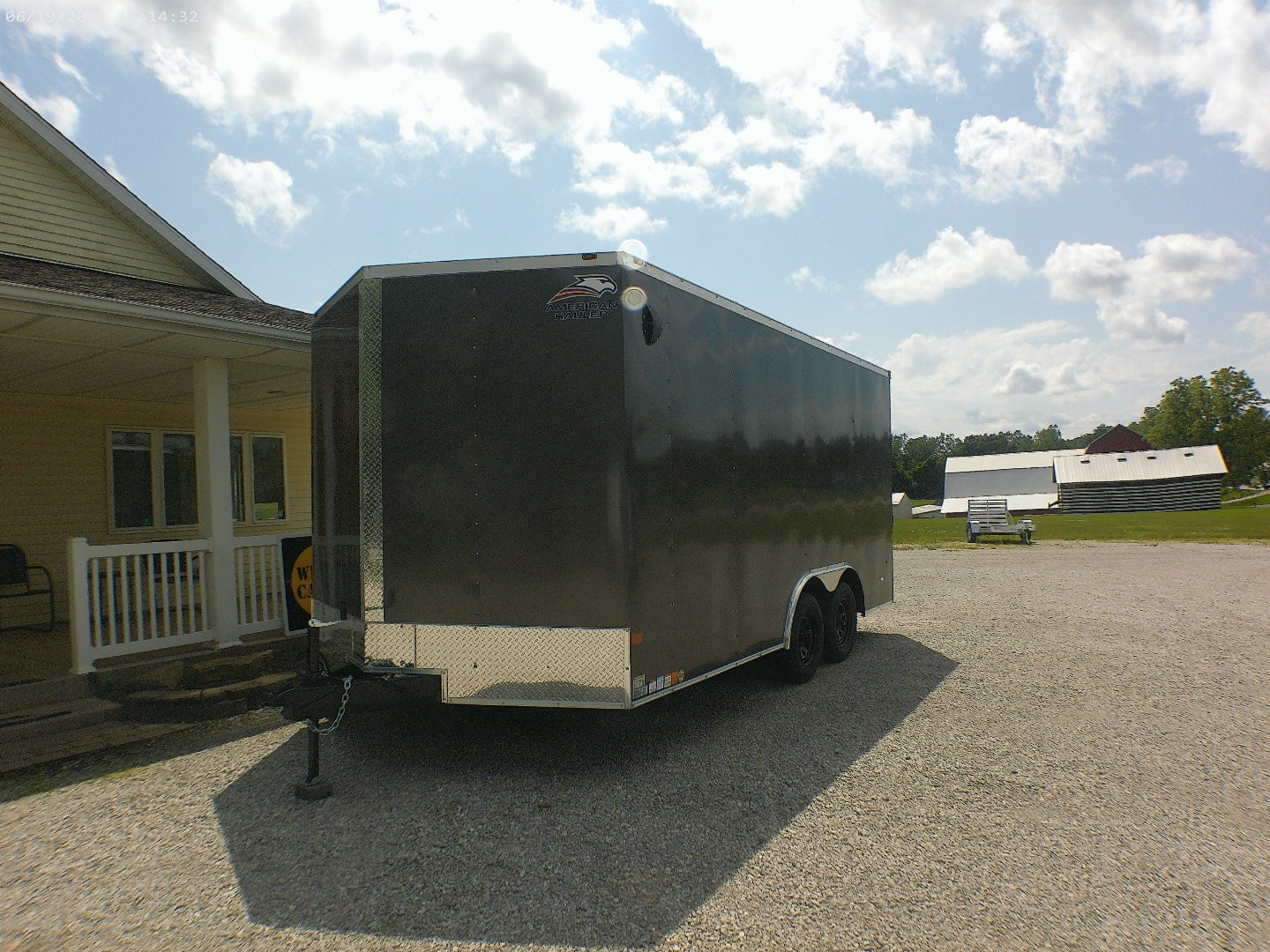New 2025 American Hauler Arrow 8.5x16 Deluxe Cargo / Enclosed Trailer