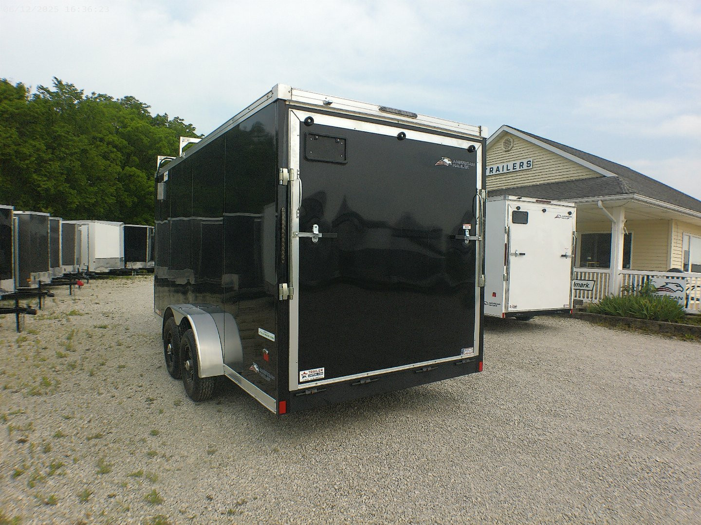New SOLAR PACKAGE - 2025 American Hauler Eagle HD 7x16 Premium Enclosed Trailer
