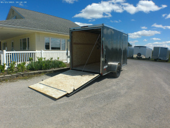New 2025 Haulmark Passport 6x12 Deluxe Cargo / Enclosed Trailer