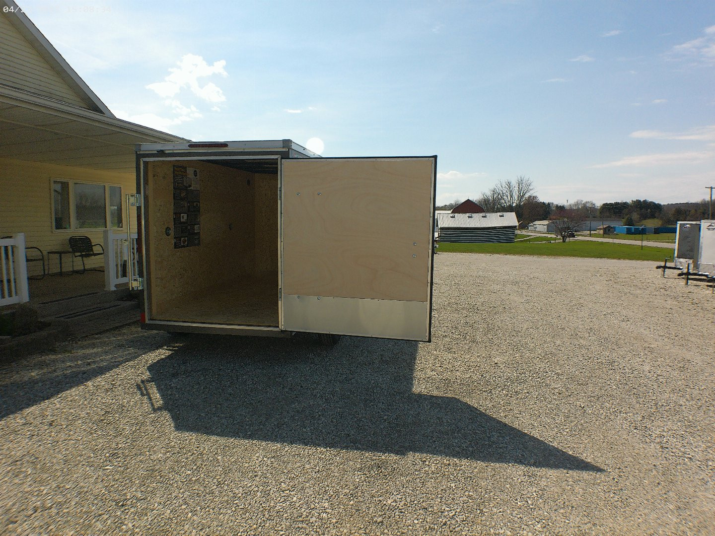 New 2025 5x10 Deluxe Cargo / Enclosed Trailer