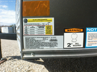 New 2025 5x10 Deluxe Cargo / Enclosed Trailer