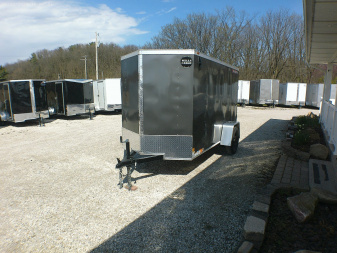 New 2025 5x10 Deluxe Cargo / Enclosed Trailer