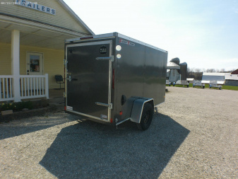 New 2025 5x10 Deluxe Cargo / Enclosed Trailer