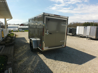 New 2025 5x10 Deluxe Cargo / Enclosed Trailer