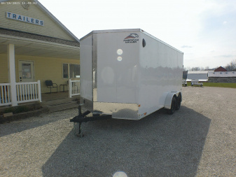New 2025 American Hauler Arrow 7x16 Deluxe Cargo / Enclosed Trailer
