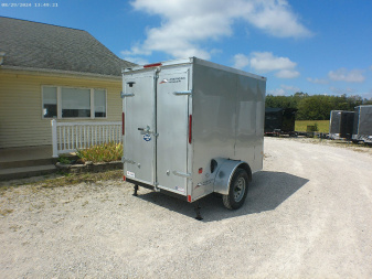 New 2025 American Hauler Arrow 5x8 Deluxe Cargo / Enclosed Trailer