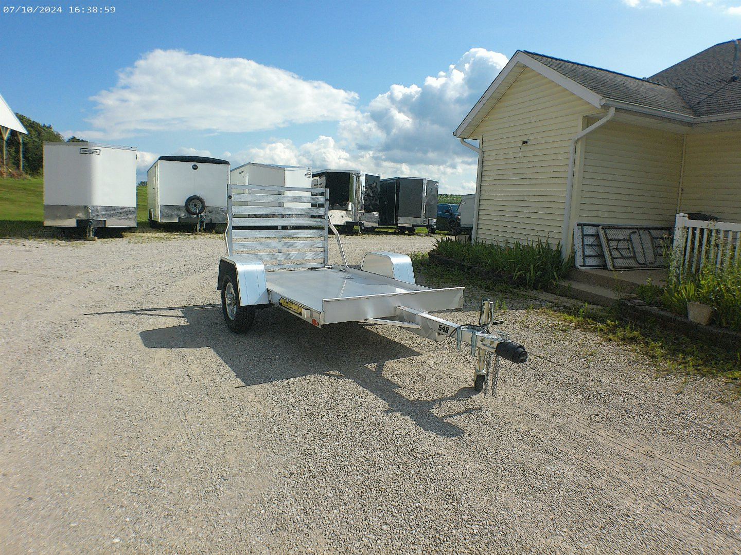 New 2025 Aluma 548-TG Utility Trailer