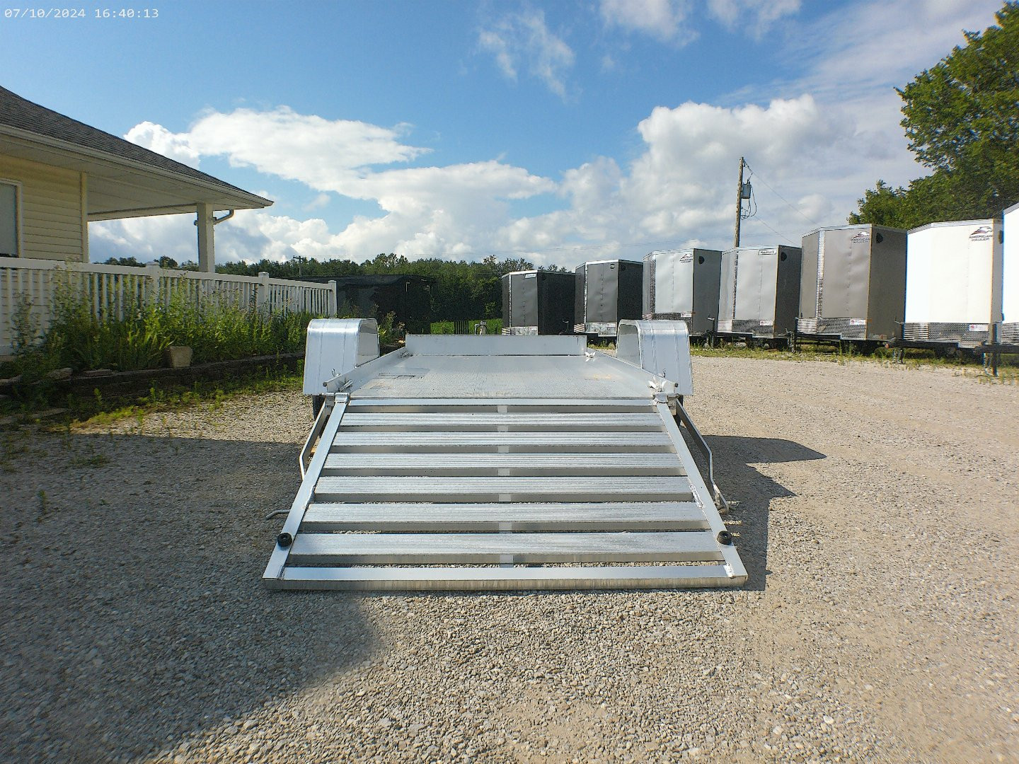 New 2025 Aluma 548-TG Utility Trailer