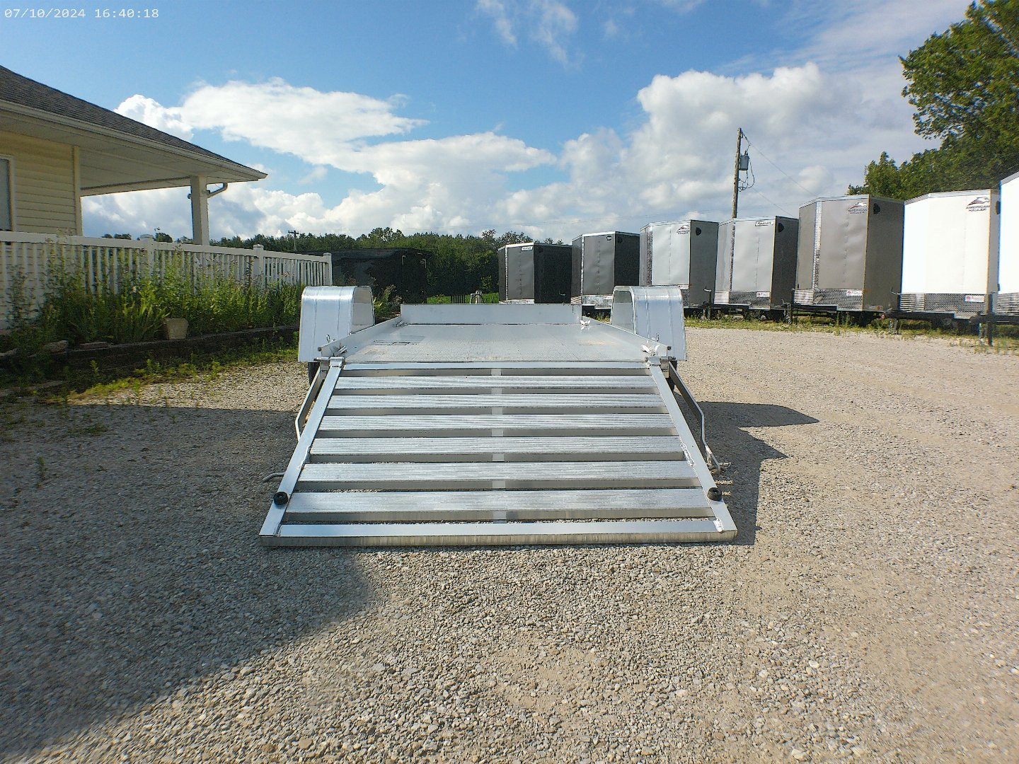 New 2025 Aluma 548-TG Utility Trailer