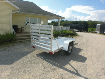 New 2025 Aluma 548-TG Utility Trailer