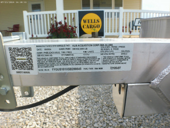 New 2025 Aluma 7210S-BT Utility Trailer