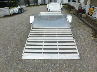 New 2025 Aluma 7210S-BT Utility Trailer
