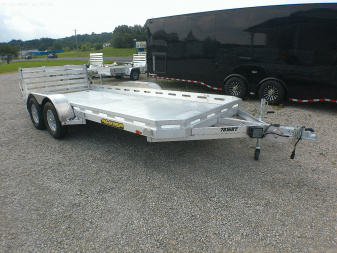 New 2025 Aluma 7816BT Utility Trailer