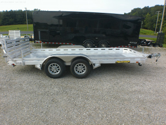 New 2025 Aluma 7816BT Utility Trailer