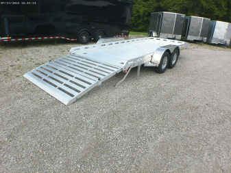 New 2025 Aluma 7816BT Utility Trailer