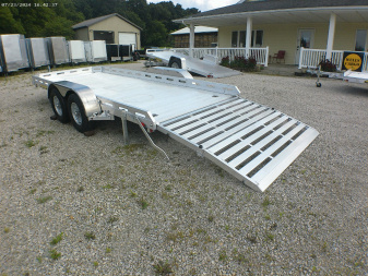 New 2025 Aluma 7816BT Utility Trailer