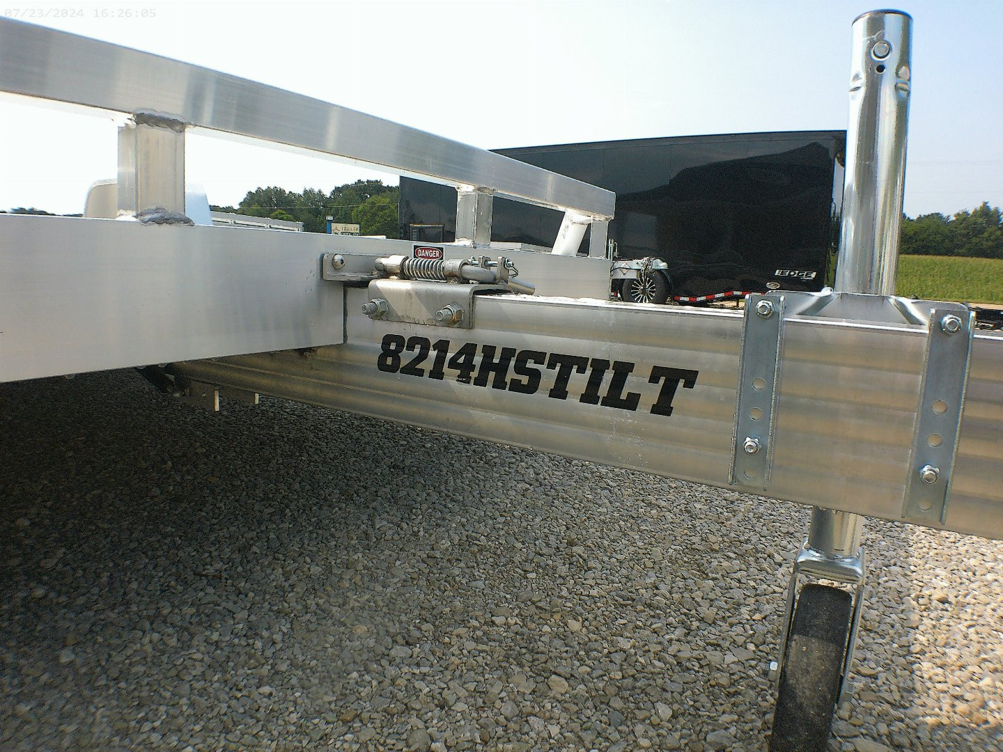 New 2025 Aluma 8214H-S-TILT Tilt Trailer