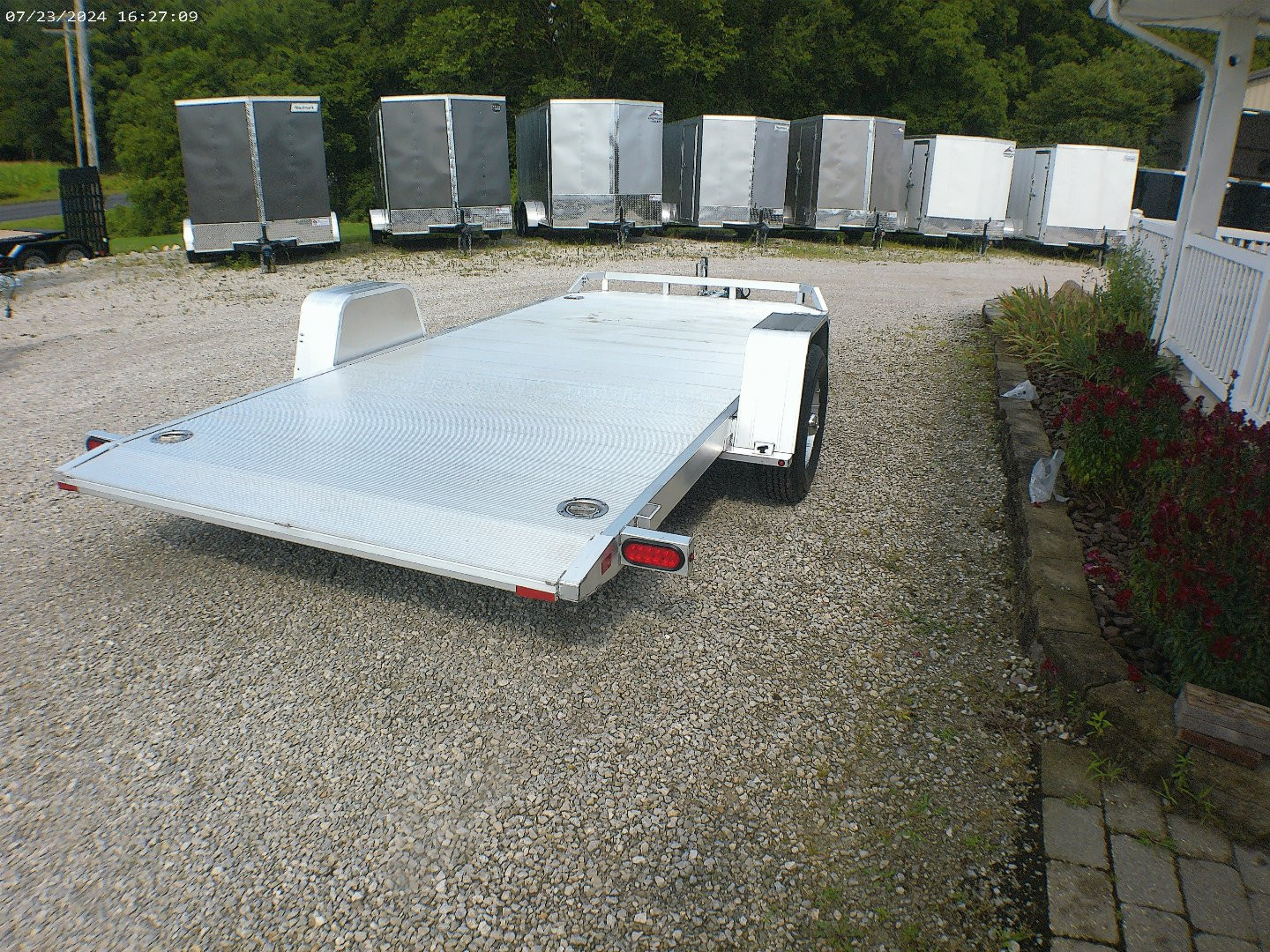 New 2025 Aluma 8214H-S-TILT Tilt Trailer