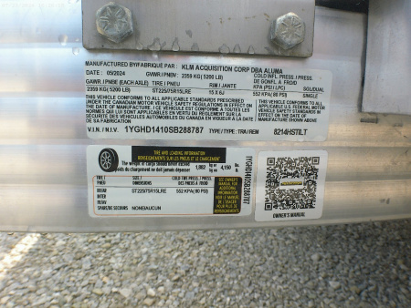 New 2025 Aluma 8214H-S-TILT Tilt Trailer