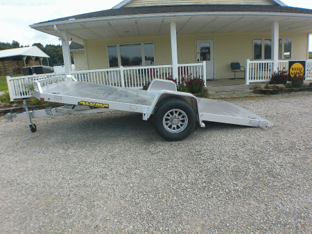 New 2025 Aluma 8214H-S-TILT Tilt Trailer
