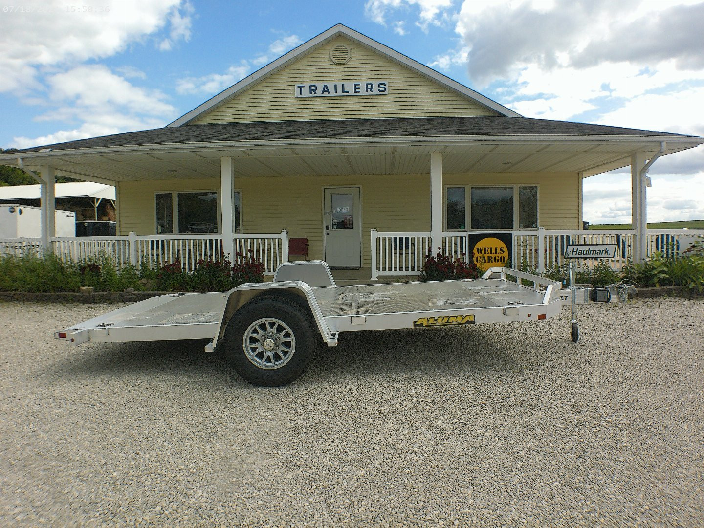 New 2025 Aluma 8214H-S-TILT Tilt Trailer