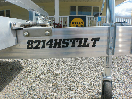 New 2025 Aluma 8214H-S-TILT Tilt Trailer