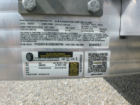 New 2025 Aluma 8214H-S-TILT Tilt Trailer