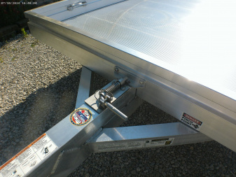 New 2025 Aluma 6812H-TILT Utility Trailer