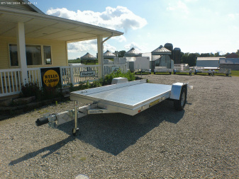 New 2025 Aluma 6812H-TILT Utility Trailer