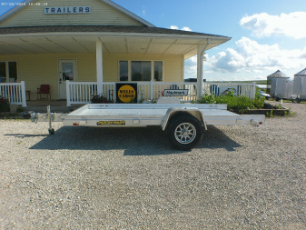 New 2025 Aluma 6812H-TILT Utility Trailer