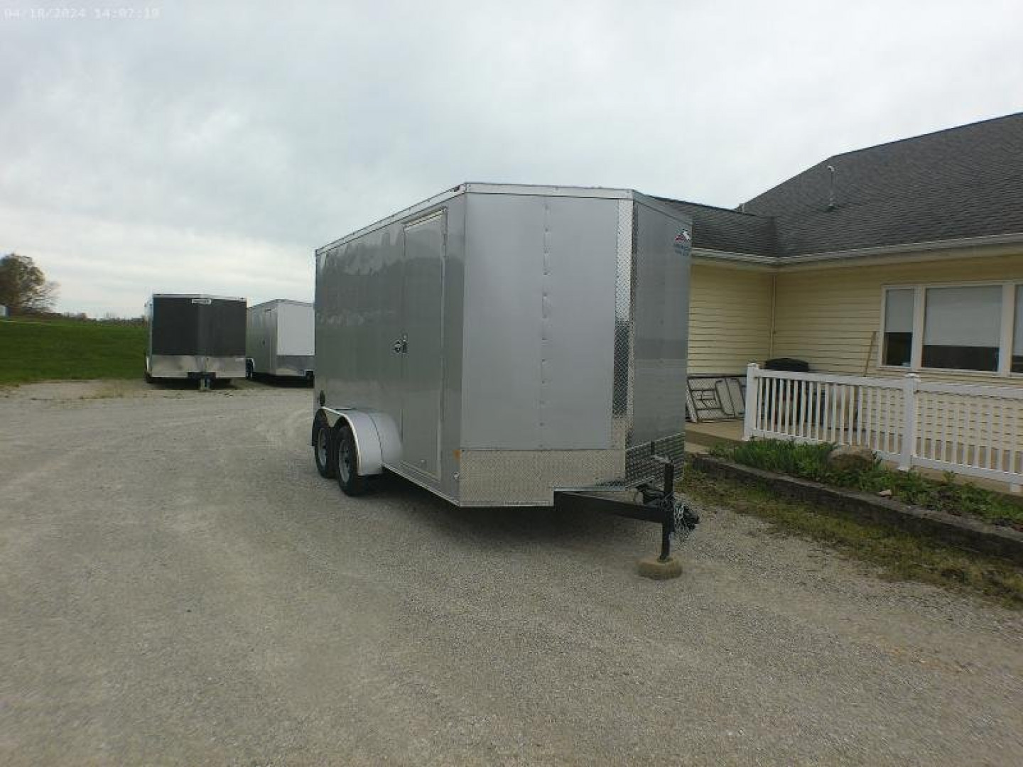New 2024 AMERICAN HAULER Arrow 7x14 Deluxe Cargo / Enclosed Trailer