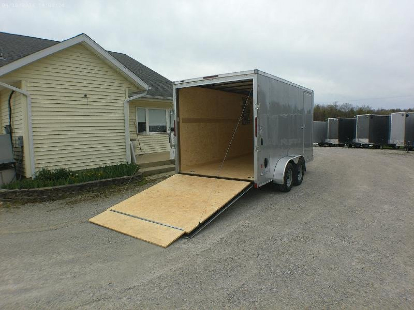 New 2024 AMERICAN HAULER Arrow 7x14 Deluxe Cargo / Enclosed Trailer