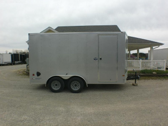 New 2024 AMERICAN HAULER Arrow 7x14 Deluxe Cargo / Enclosed Trailer
