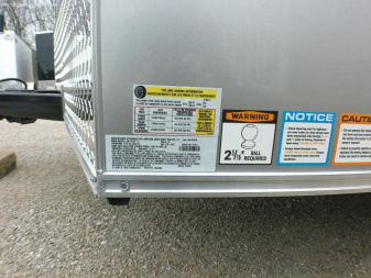 New 2024 AMERICAN HAULER Arrow 7x14 Deluxe Cargo / Enclosed Trailer