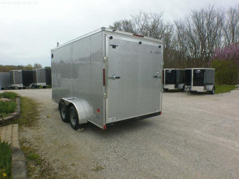New 2024 AMERICAN HAULER Arrow 7x14 Deluxe Cargo / Enclosed Trailer