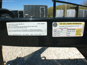 New 2024 BND Trailers 6X12 Utility Trailer