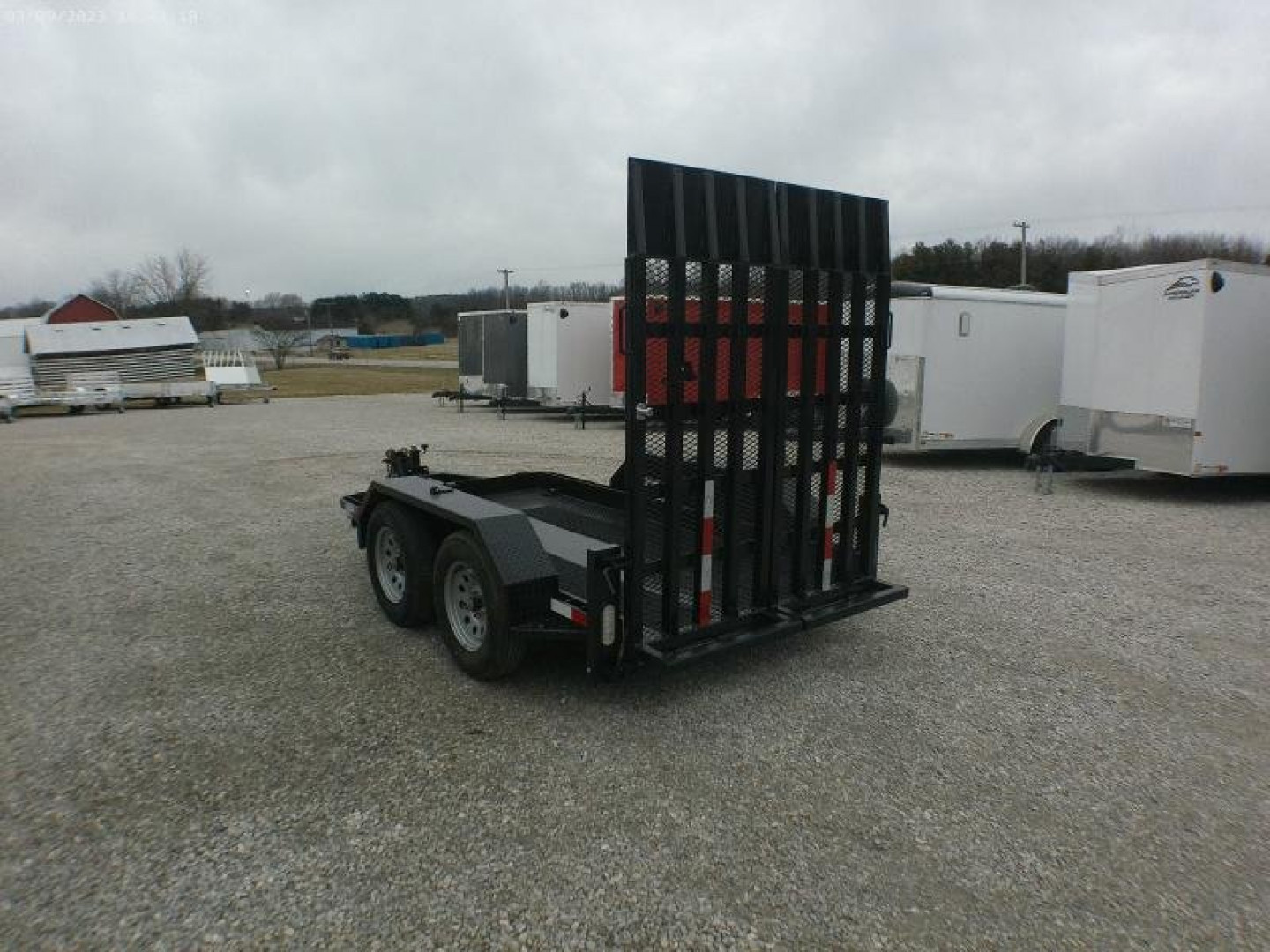 New 2023 Watchdog Low Ground Clearance 5X10 Equipment Trailer