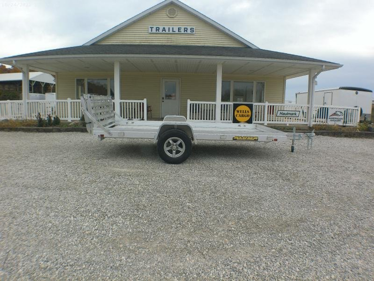 New 2023 Aluma 68" x 12' Aluminum Utility Trailer