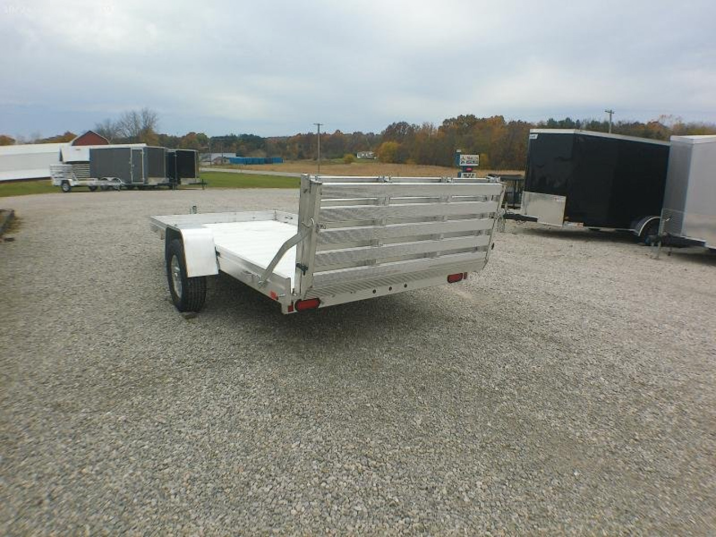 New 2023 Aluma 68" x 12' Aluminum Utility Trailer
