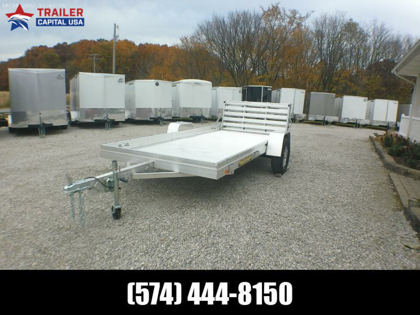 New 2023 Aluma 68" x 12' Aluminum Utility Trailer