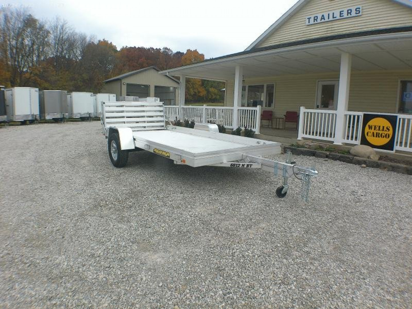 New 2023 Aluma 68" x 12' Aluminum Utility Trailer