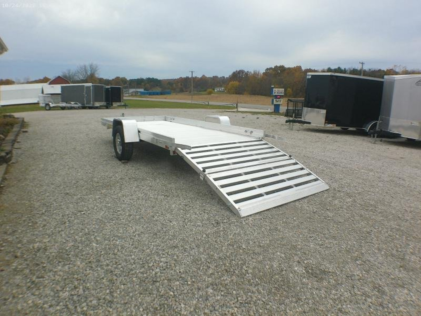 New 2023 Aluma 68" x 12' Aluminum Utility Trailer