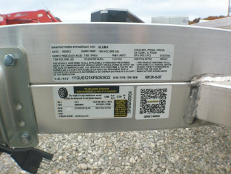 New 2023 Aluma 68" x 12' Aluminum Utility Trailer