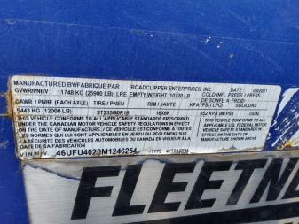Used (M1246254) 2021 Diamond C Trailer
