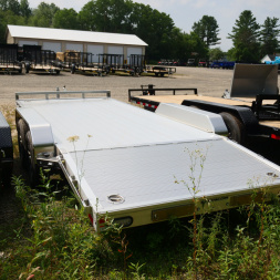 New 2025 Sure-Trac 82"X18' C-CHANNEL ALUMINUM Car / Racing Trailer