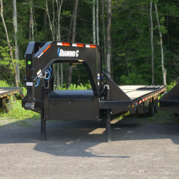 New 2025 Diamond C Trailers 102 X32' DECKOVER GOOSENECK FMAX 210 HDT Equipment Trailer